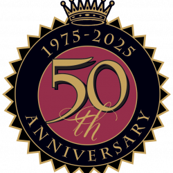 VSW_50th Logo_burgundy + gold